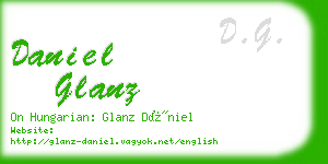 daniel glanz business card